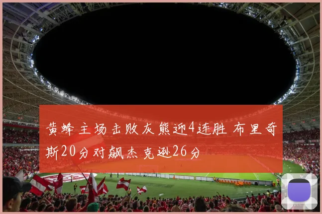 黄蜂主场击败灰熊迎4连胜 布里奇斯20分对飙杰克逊26分